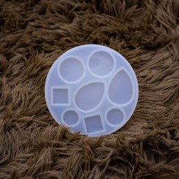 Molde de silicona 8 diseños geometricos