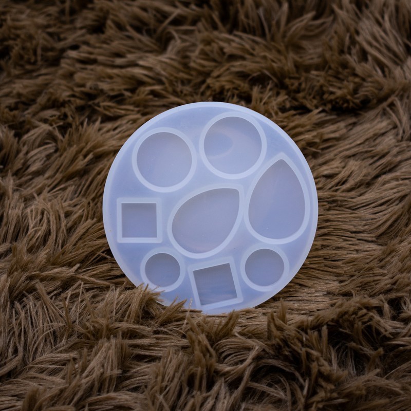 Molde de silicona 8 diseños geometricos
