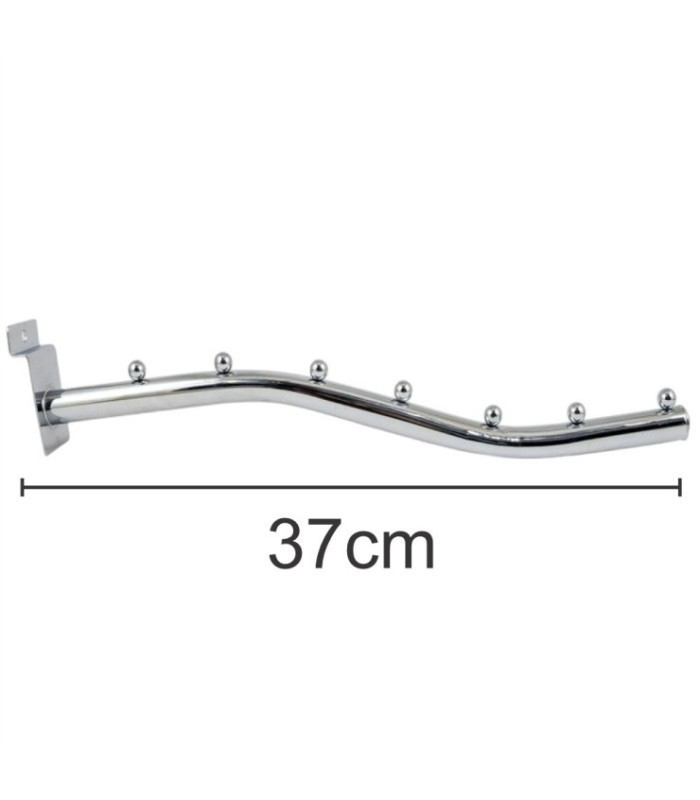 GANCHO GRUESO 7PUNTOS 37x2CM 1PC