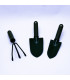 Set de palas de jardin 3pc