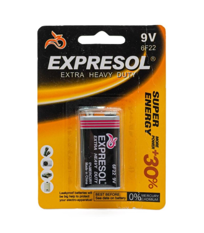 Pila bateria 9v EXPRESOL