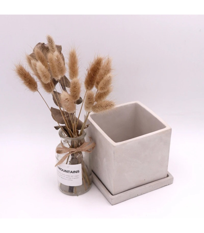 MOLDE S. POTE CUADRADO CON TAPA 9x10CM