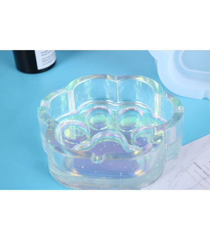 Molde de silicona cenicero pata 125x110mm