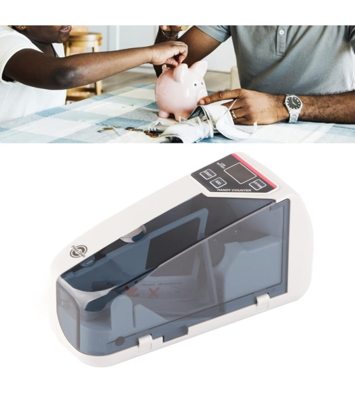 MAQUINA CONTADOR BILLETE A PILA Y 220V
