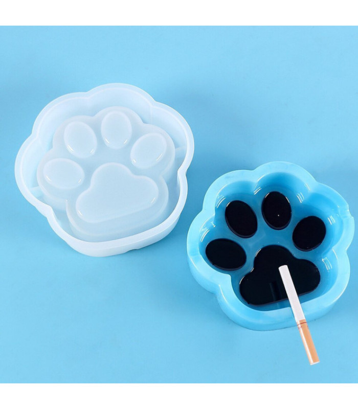 Molde de silicona cenicero pata 125x110mm