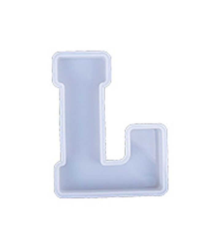 Molde de silicona letra L 166x127x20mm