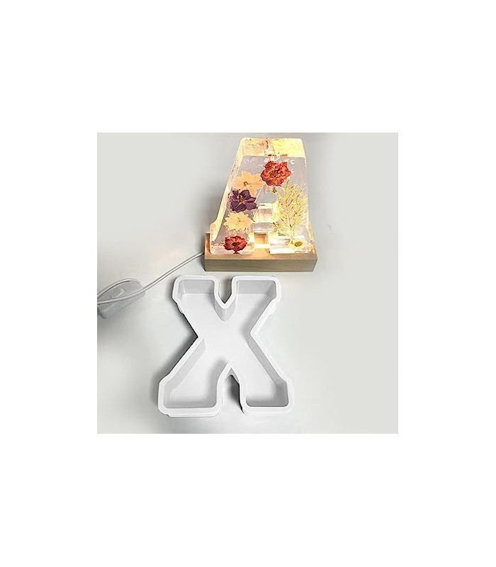 Molde de silicona letra X 167x135x20mm