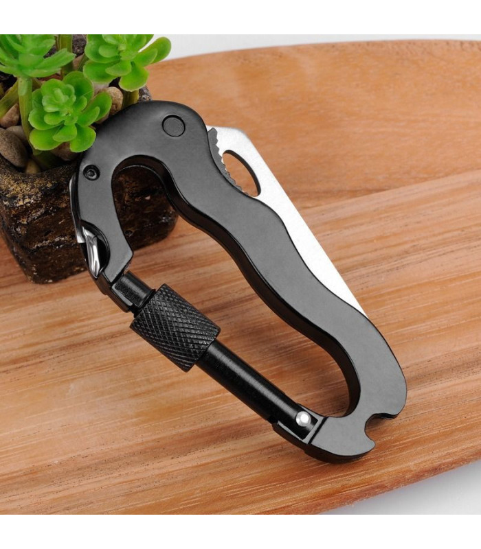 MOSQUETON C/CORTA PLUMA 5EN1