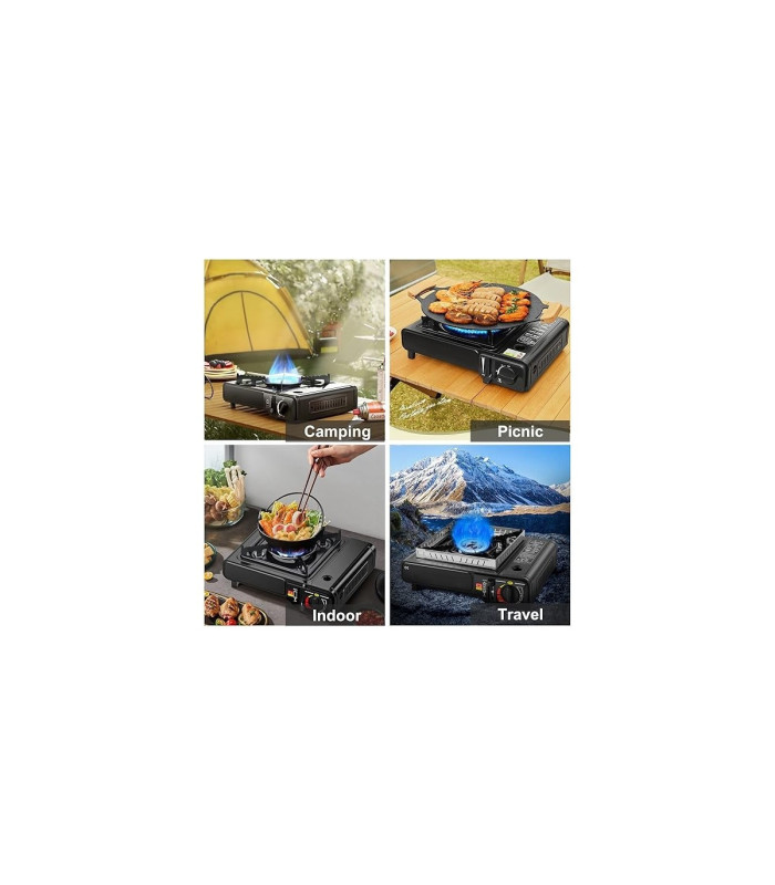 Hornalla para camping a gas