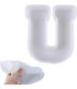 Molde de silicona letra U 170x130x20mm