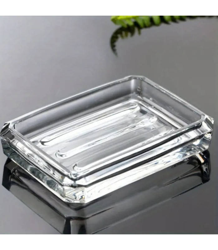 Jabonera acrilica 12.5x9cm