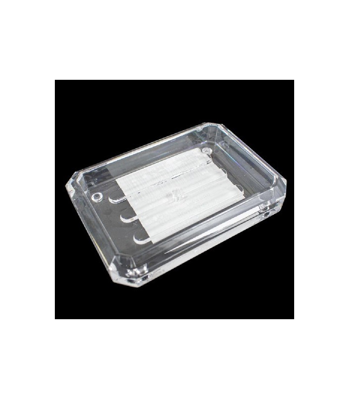 Jabonera acrilica 12.5x9cm