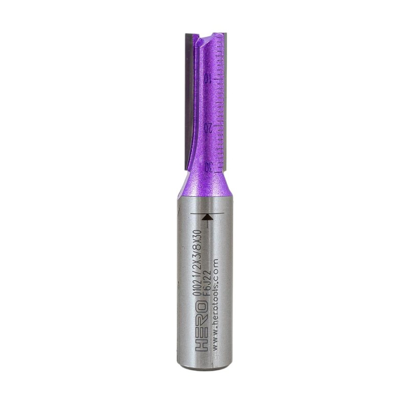Fresa HERO recto 1/2x3/8x30mm