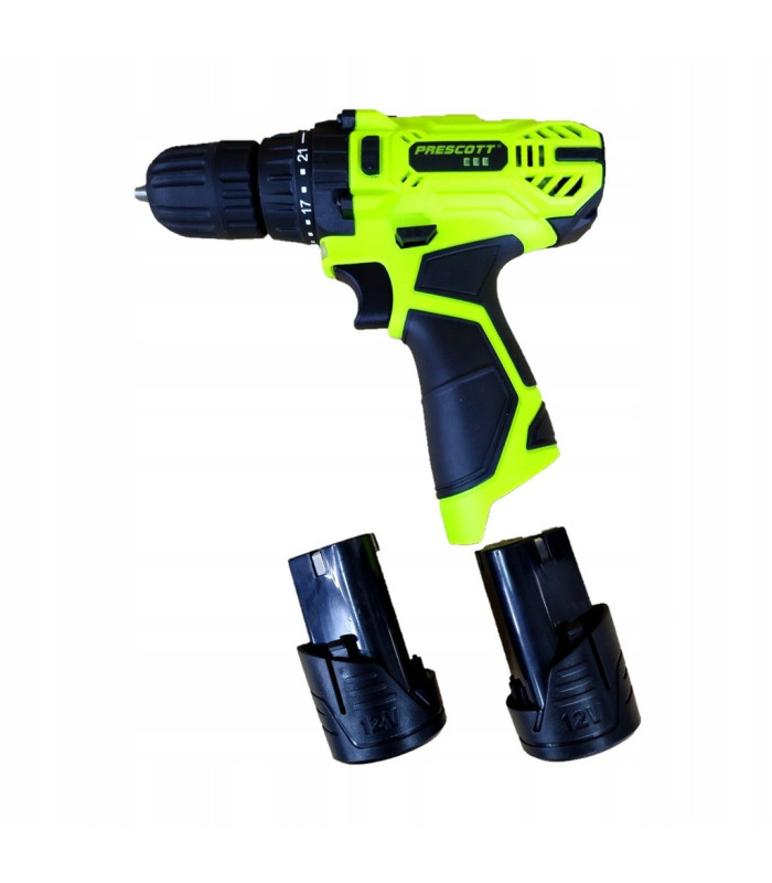 Atornillador 10mm 12v 2bat PRESCOTT