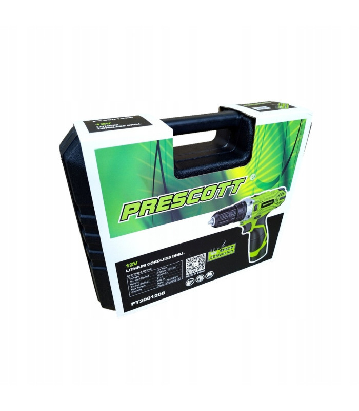 Atornillador 10mm 12v 2bat PRESCOTT