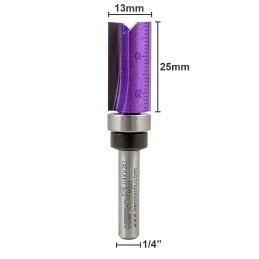 Fresa recto 1/4x1/2x1  HERO