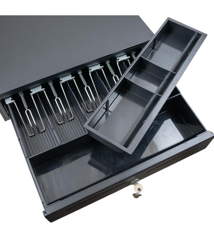 CAJA REGISTRADORA METAL 5COMPARTIMIENTOS