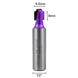 Fresa HERO canal 1/2x3/8 