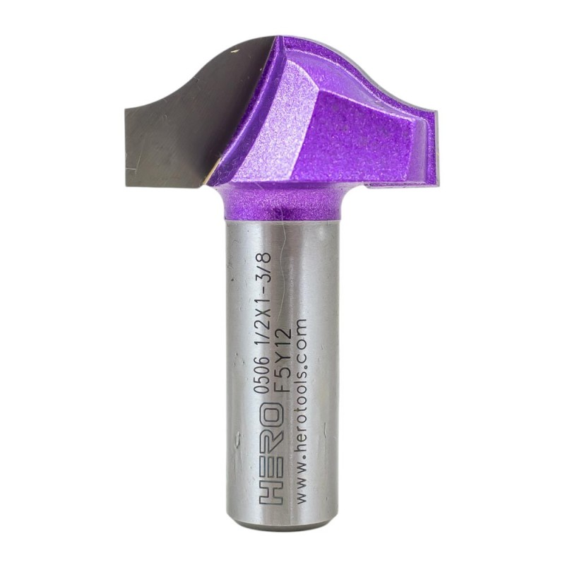 Fresa HERO canal curva 1/2x1-3/8 