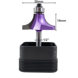 Fresa HERO corte redondo 1/4x1 