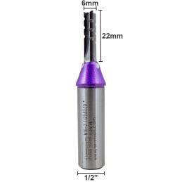 Fresa recto 1/2x6x20hx3t HERO