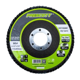DISCO FLAP G80 115x22.2MM PRESCOTT