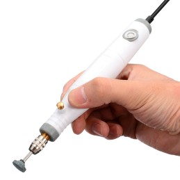 Mini torno con fuente y accesorios 18v