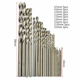 Set de mechas 0.5-3mm 25pc