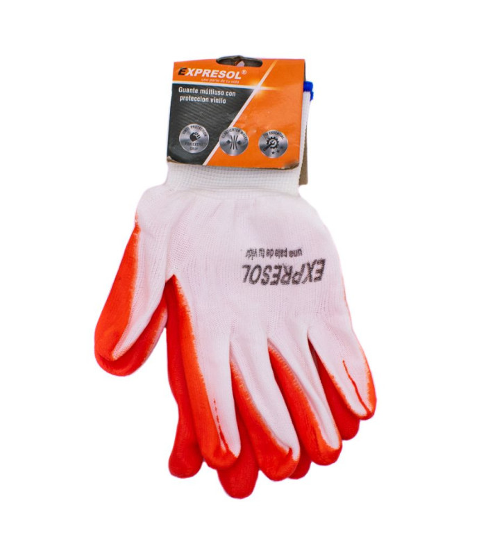 Guante de trabajo naranja EXPRESOL