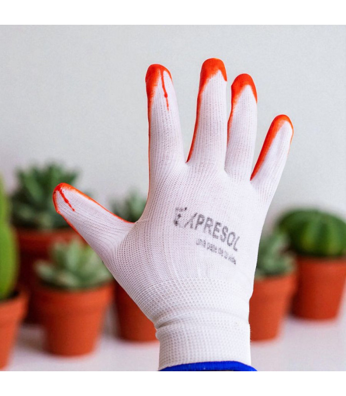 Guante de trabajo naranja EXPRESOL
