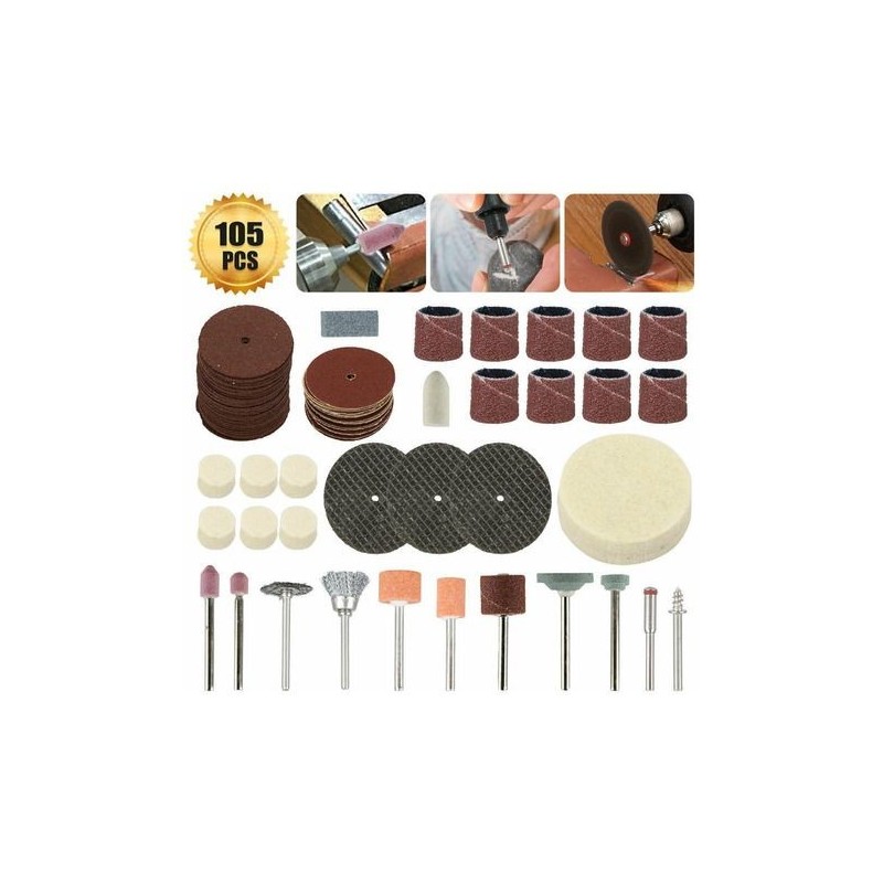 Set de accesorios para mini torno