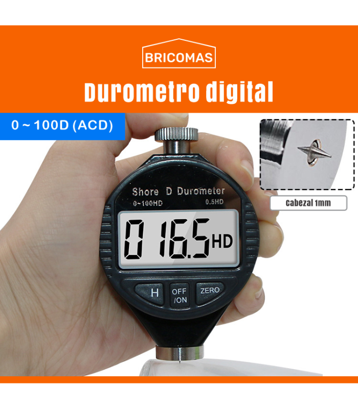 Durometro digital profesional