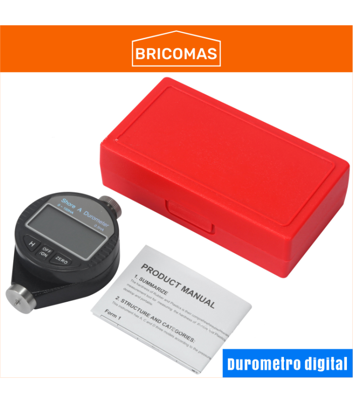 Durometro digital profesional