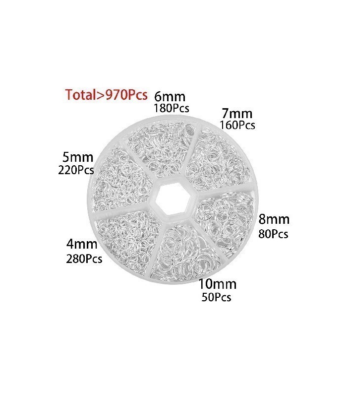 Set de conectores tamaños varios