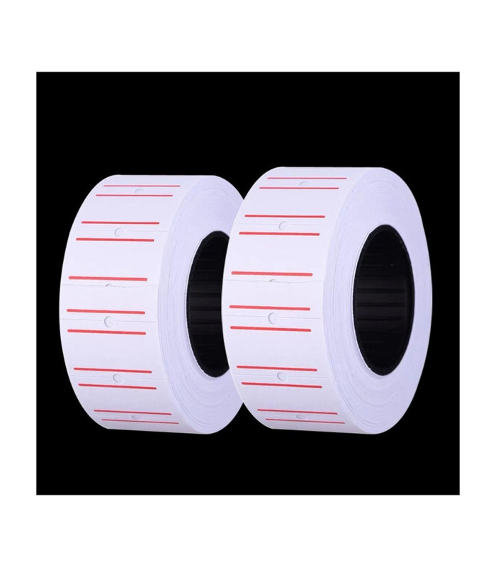 Pega precios blanco 10pc