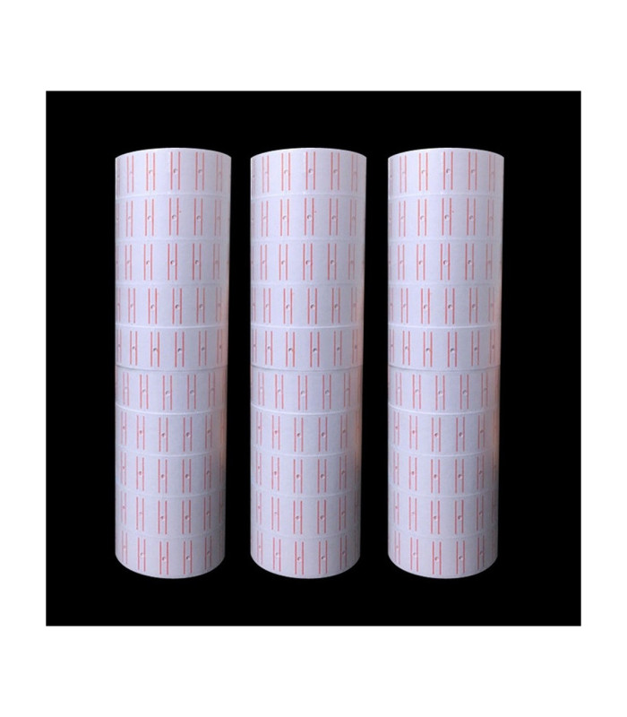 Pega precios blanco 10pc