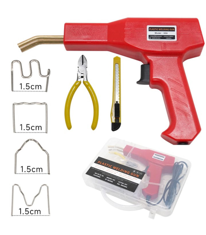 SOLDADOR PARA PLASTICOS 50W CON ACCESORIOS