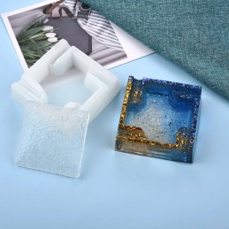 Molde de silicona cenicero 10.5x10.5cm