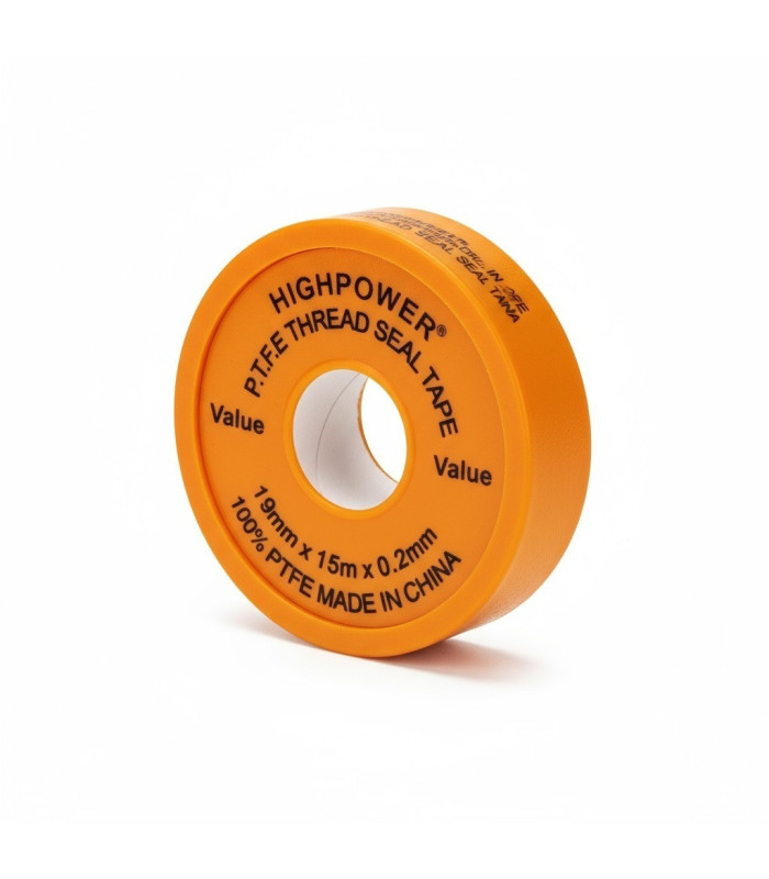 Cinta teflon 19x0.2mm 15m HIGHPOWER