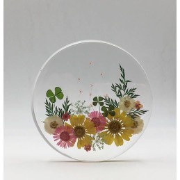 Molde de silicona posa vaso circular 10cm