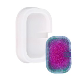 Molde de silicona jabonera 12x9cm