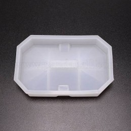 Molde de silicona jabonera 13x8.5x2cm