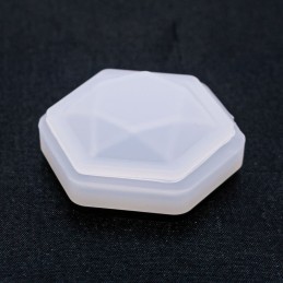 Molde de silicona dije geometrico 40x40mm