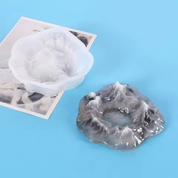 Molde de silicona montaña 3D 170x175mm