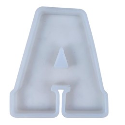Molde de silicona letra a 180x160x20mm
