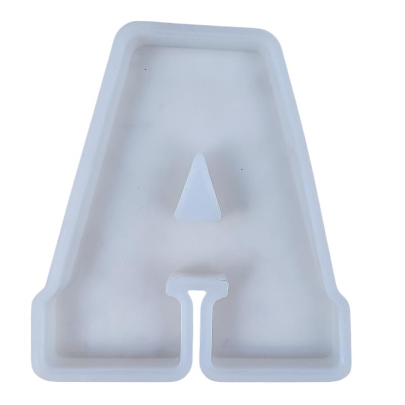 Molde de silicona letra a 180x160x20mm