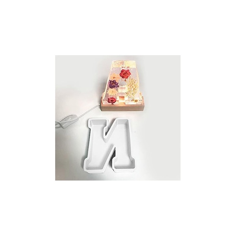 Molde de silicona letra Nn 165x145x20mm