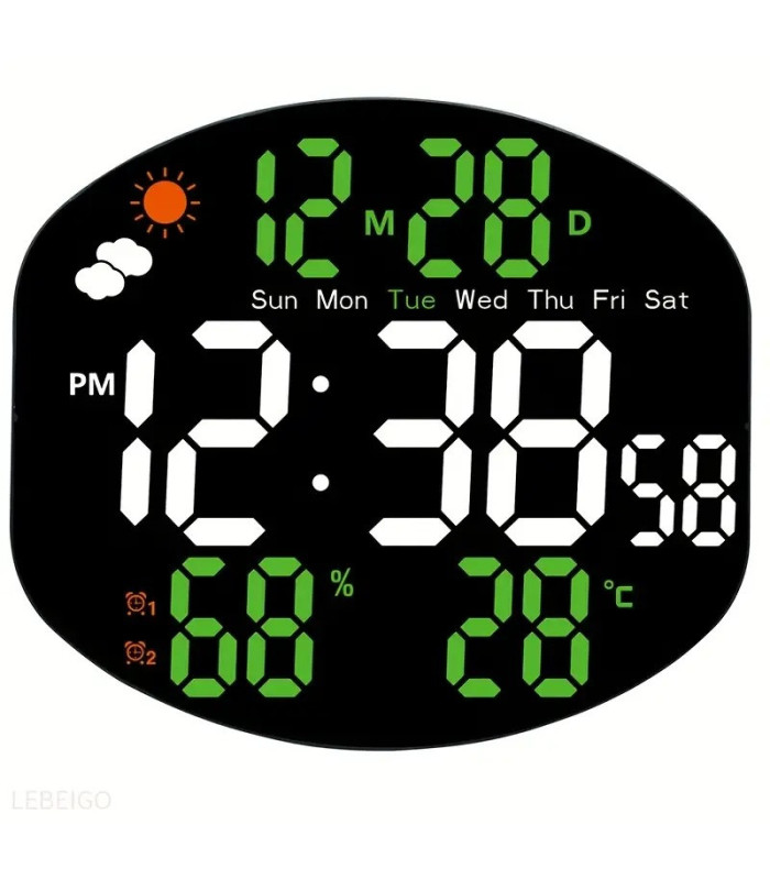 RELOJ ELECTRONICO CIRCULAR