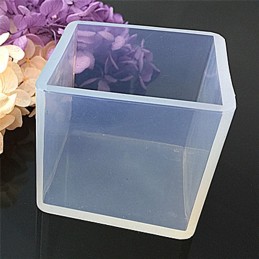 Molde de silicona cubo 6x6cm