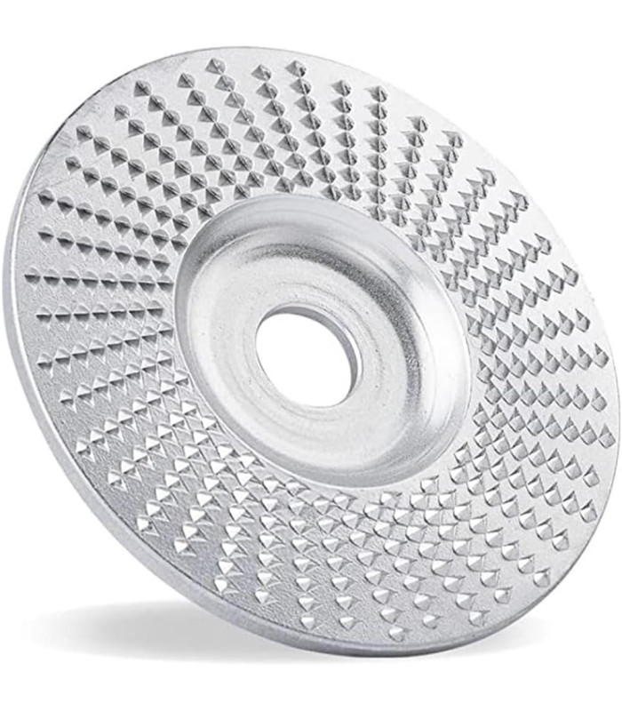 DISCO ESCOFINA PLANO 115MM PLATA